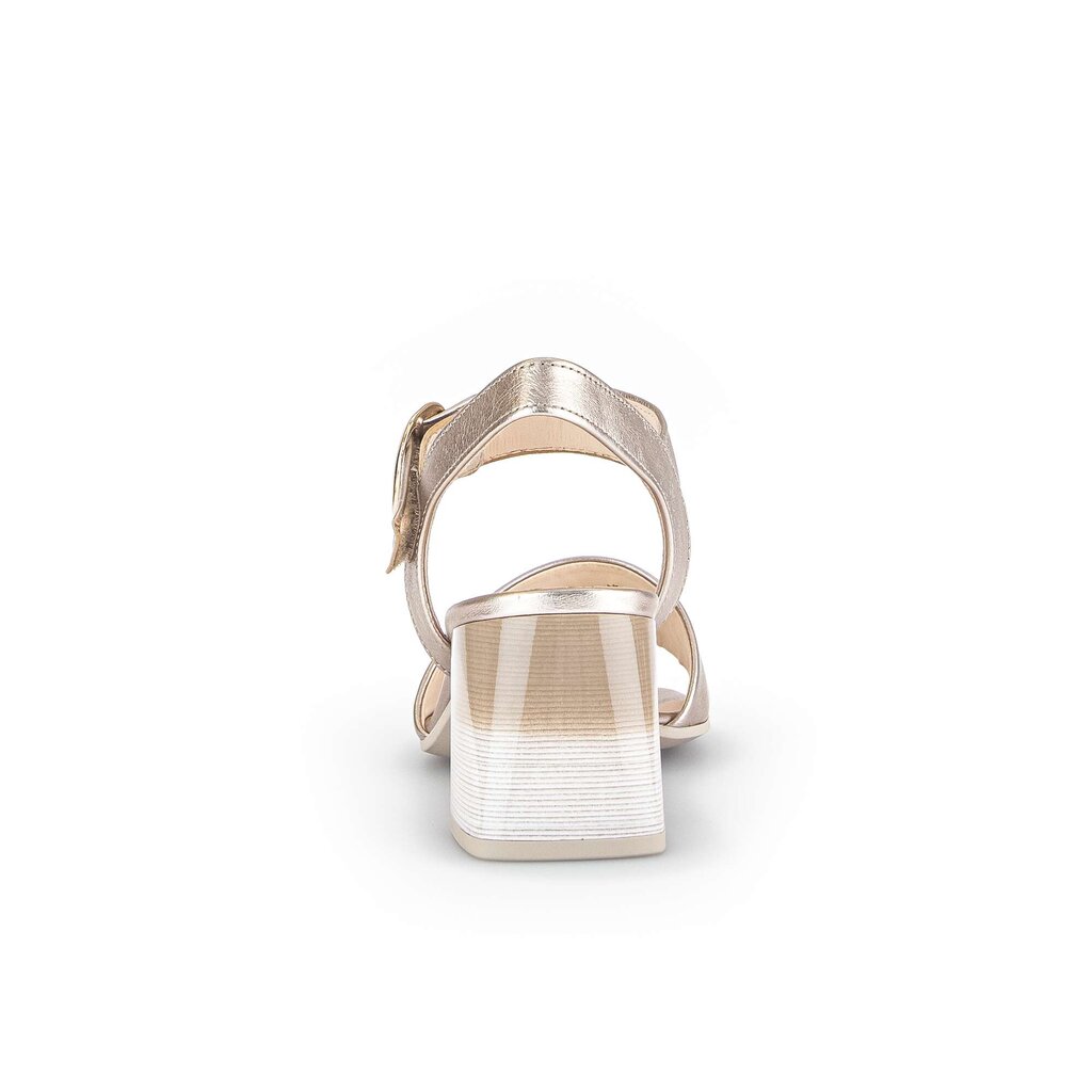 Pius Gabor Riemchensandale Gold