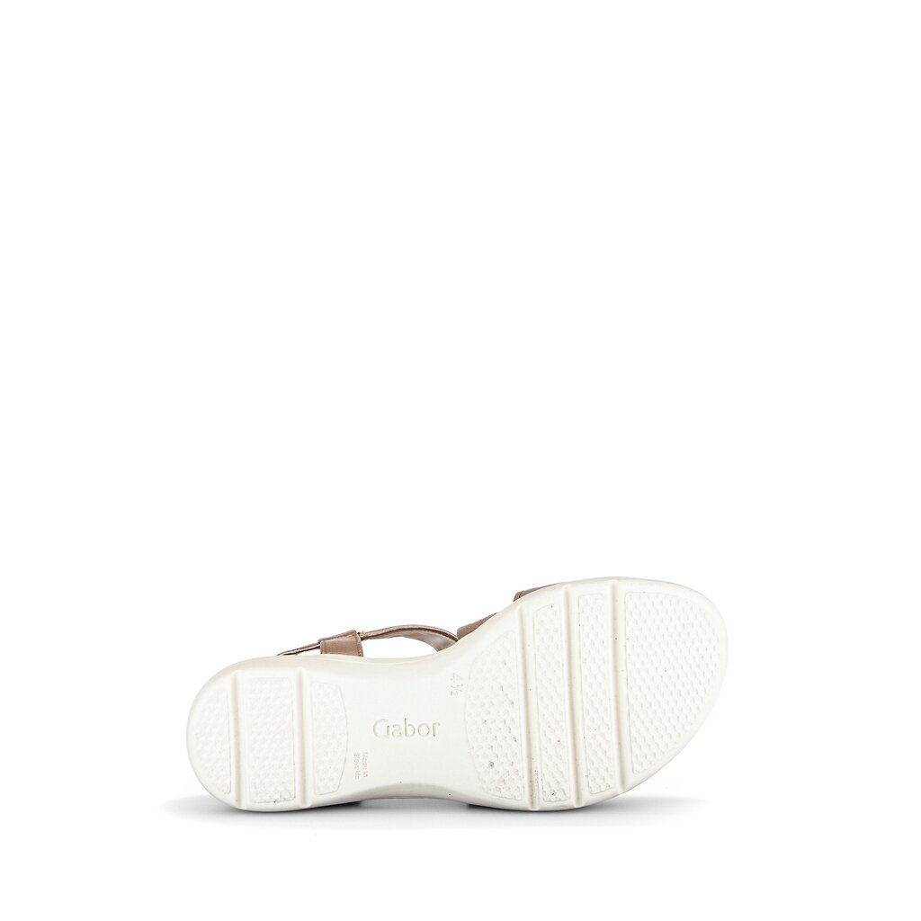 Pius Gabor Riemchensandale Gold