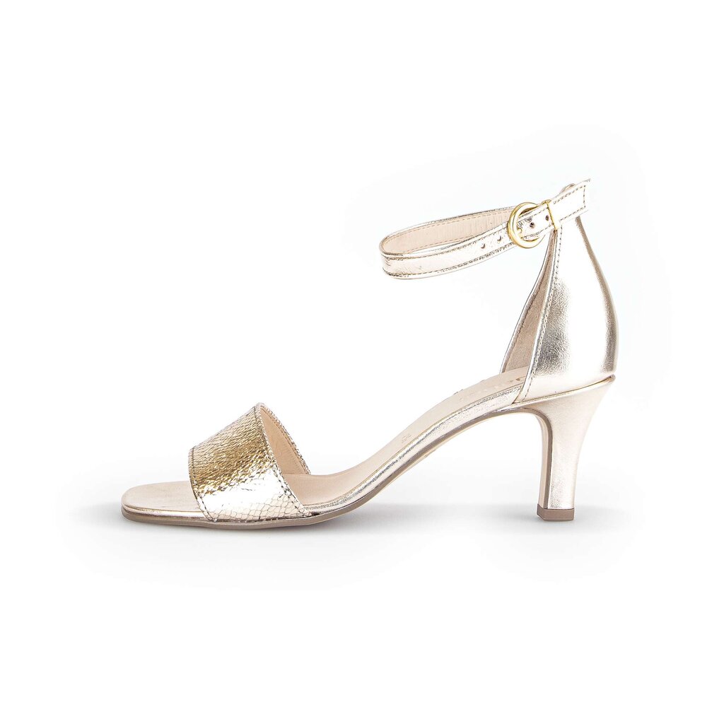 Pius Gabor Riemchensandale gold