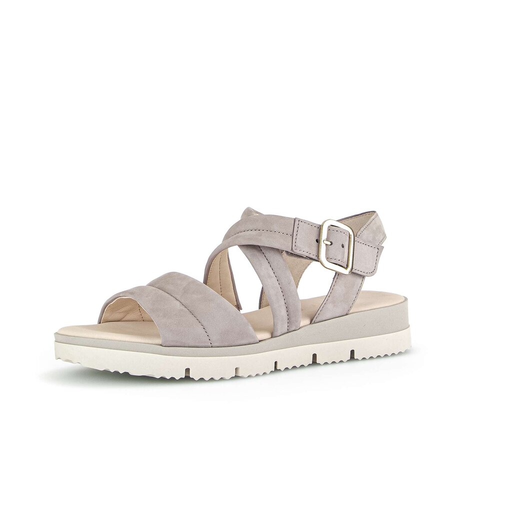 Pius Gabor Riemchensandale Grau