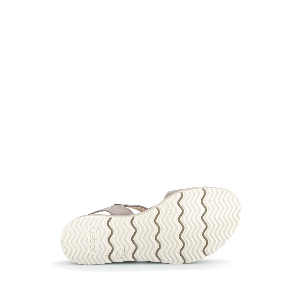 Pius Gabor Riemchensandale Grau