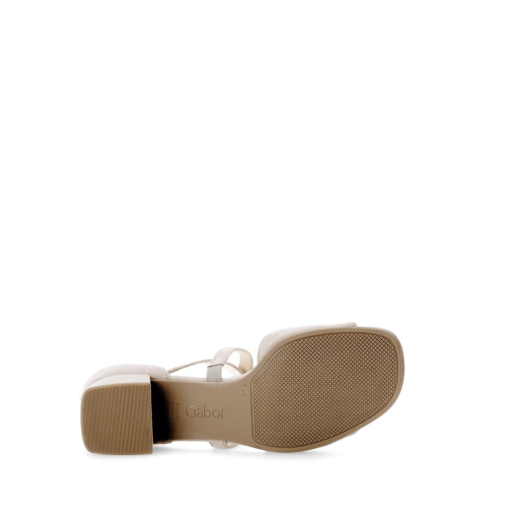 Pius Gabor Riemchensandale Grau