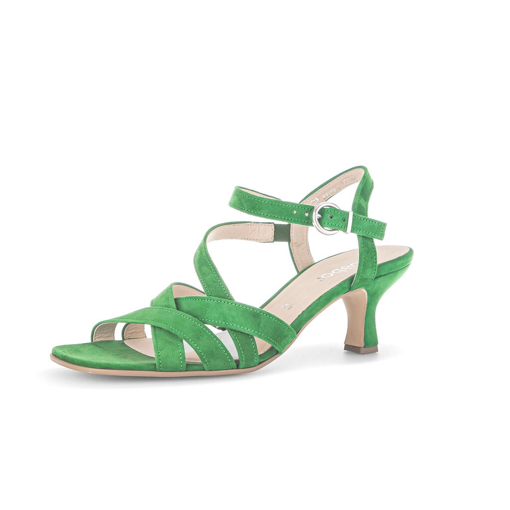 Pius Gabor Riemchensandale Grün