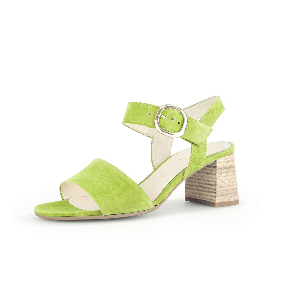 Pius Gabor Riemchensandale Grün
