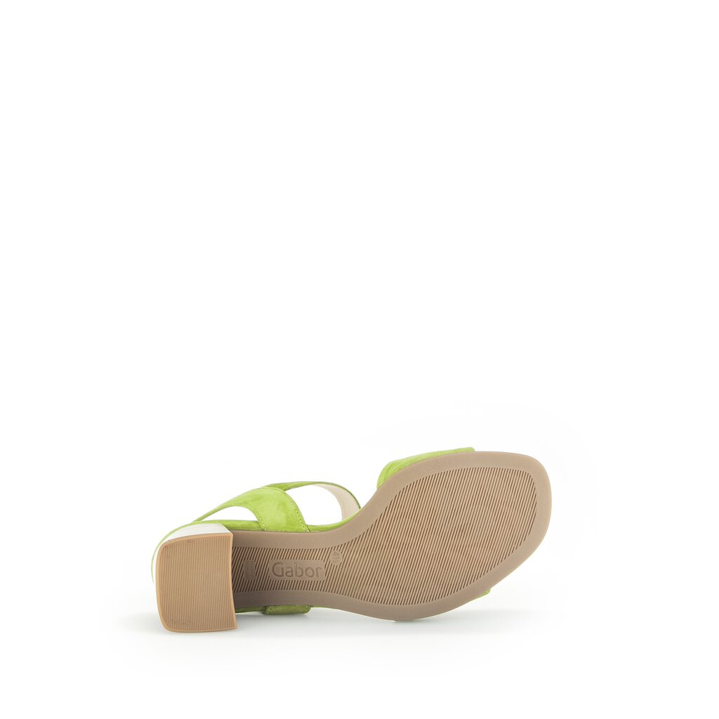 Pius Gabor Riemchensandale Grün