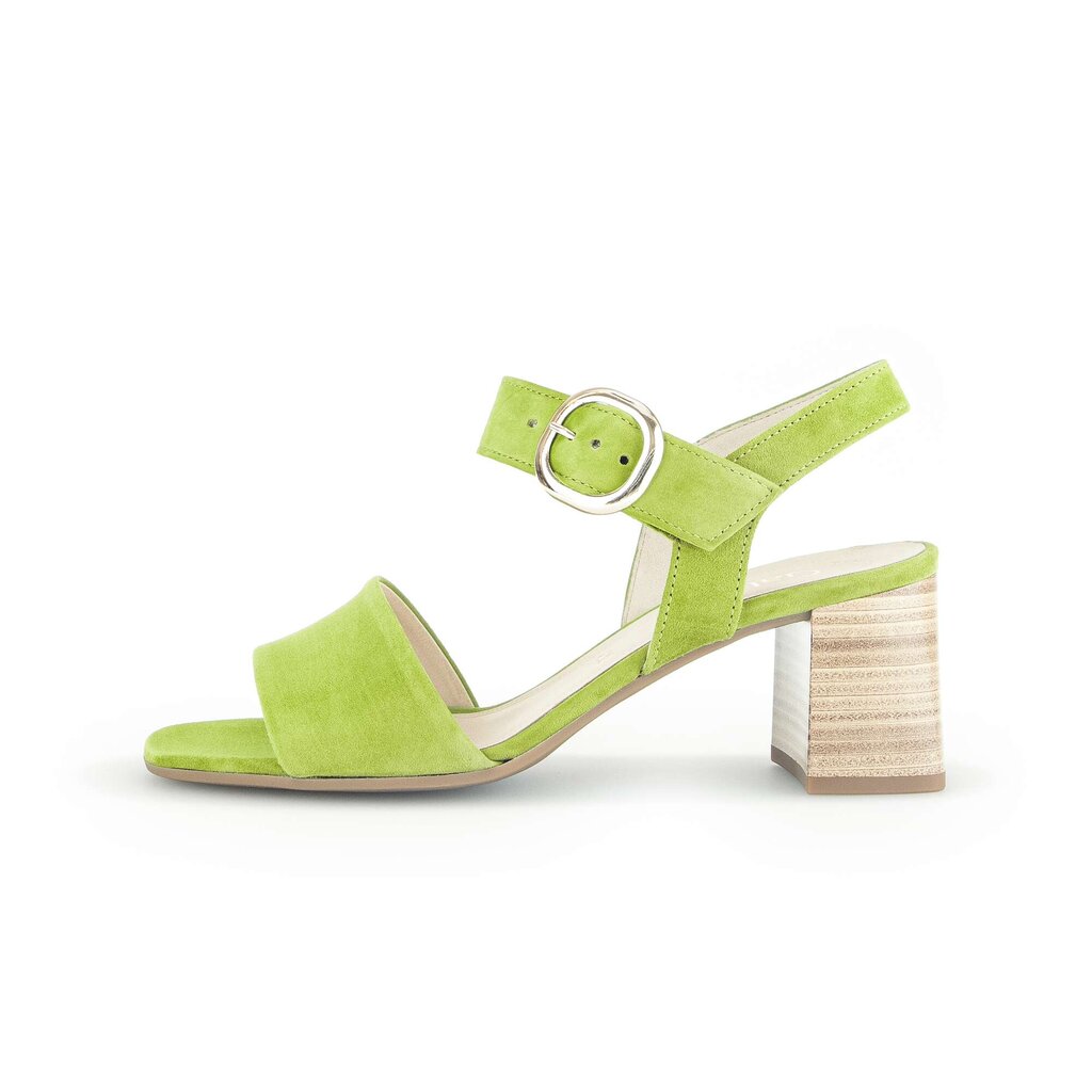 Pius Gabor Riemchensandale grün