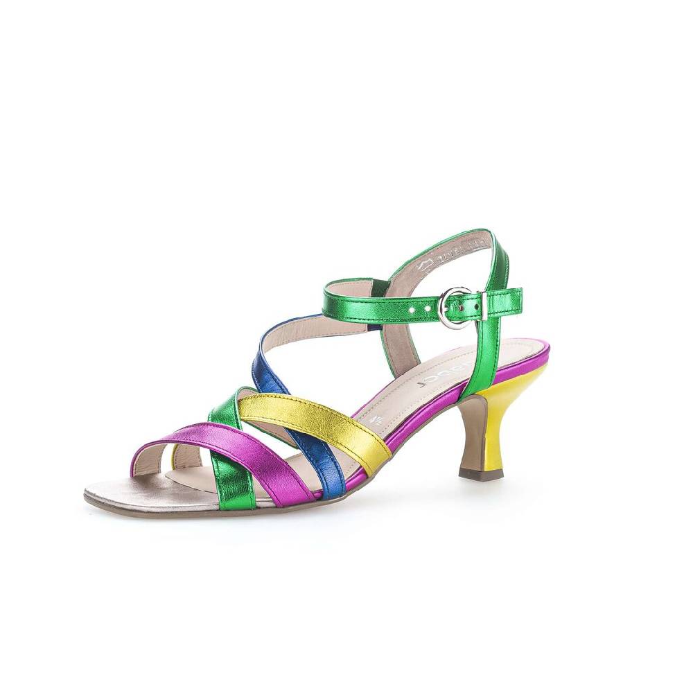 Pius Gabor Riemchensandale Multicolour