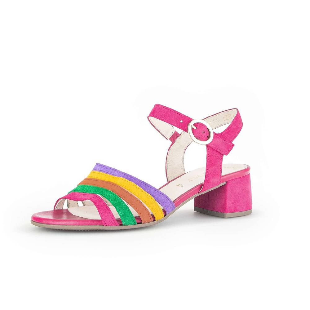 Pius Gabor Riemchensandale Multicolour