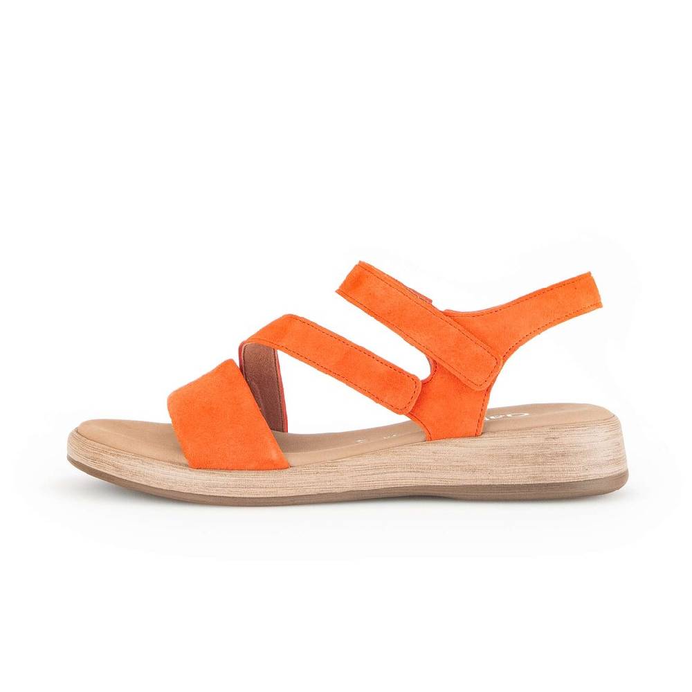 Pius Gabor Riemchensandale orange
