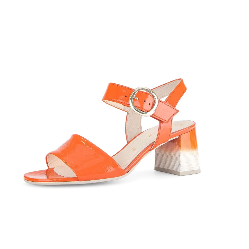 Pius Gabor Riemchensandale Orange