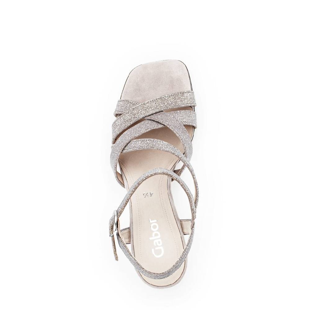 Pius Gabor Riemchensandale Rosa