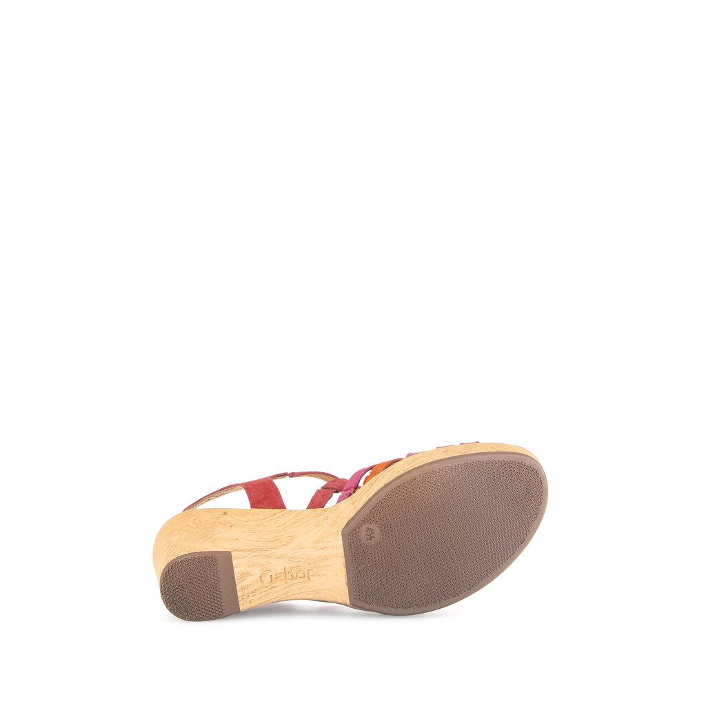 Pius Gabor Riemchensandale Rot