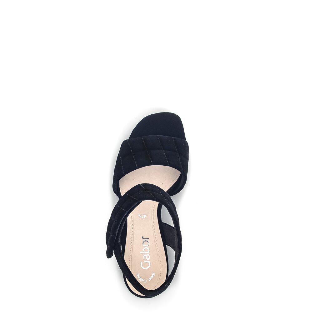 Pius Gabor Riemchensandale Schwarz