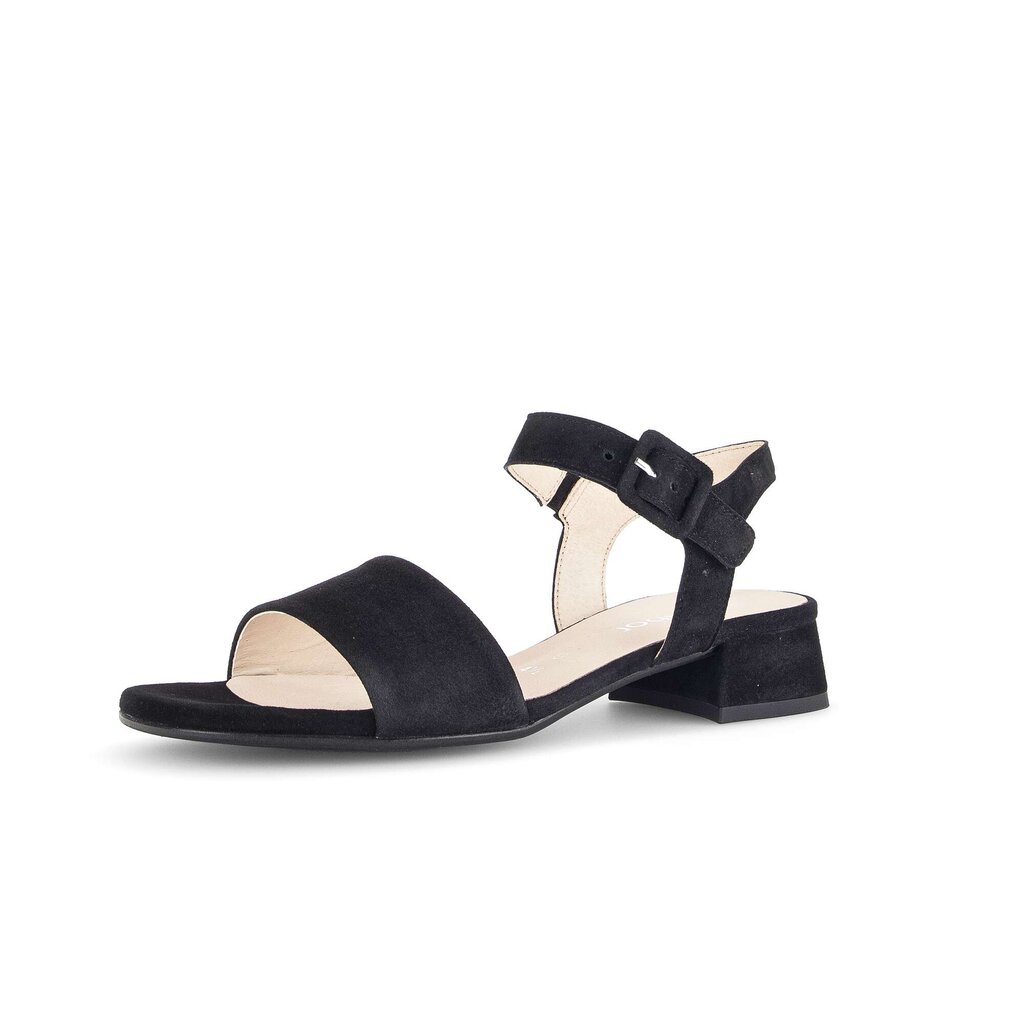 Pius Gabor Riemchensandale Schwarz