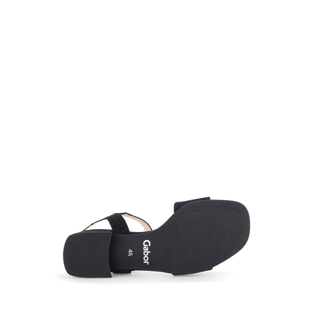 Pius Gabor Riemchensandale Schwarz