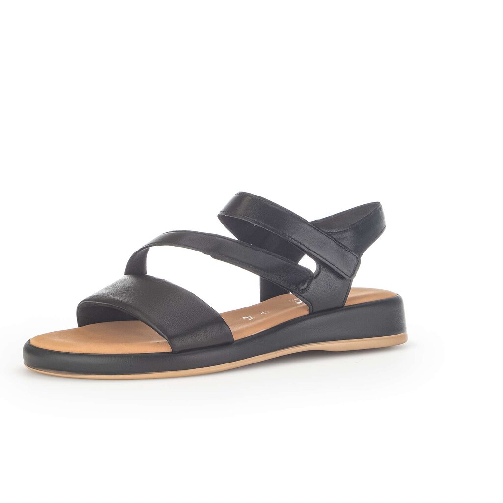 Pius Gabor Riemchensandale Schwarz