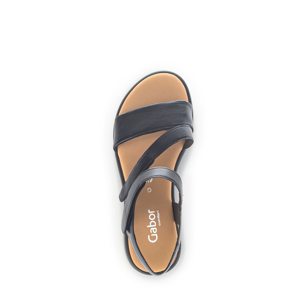 Pius Gabor Riemchensandale Schwarz