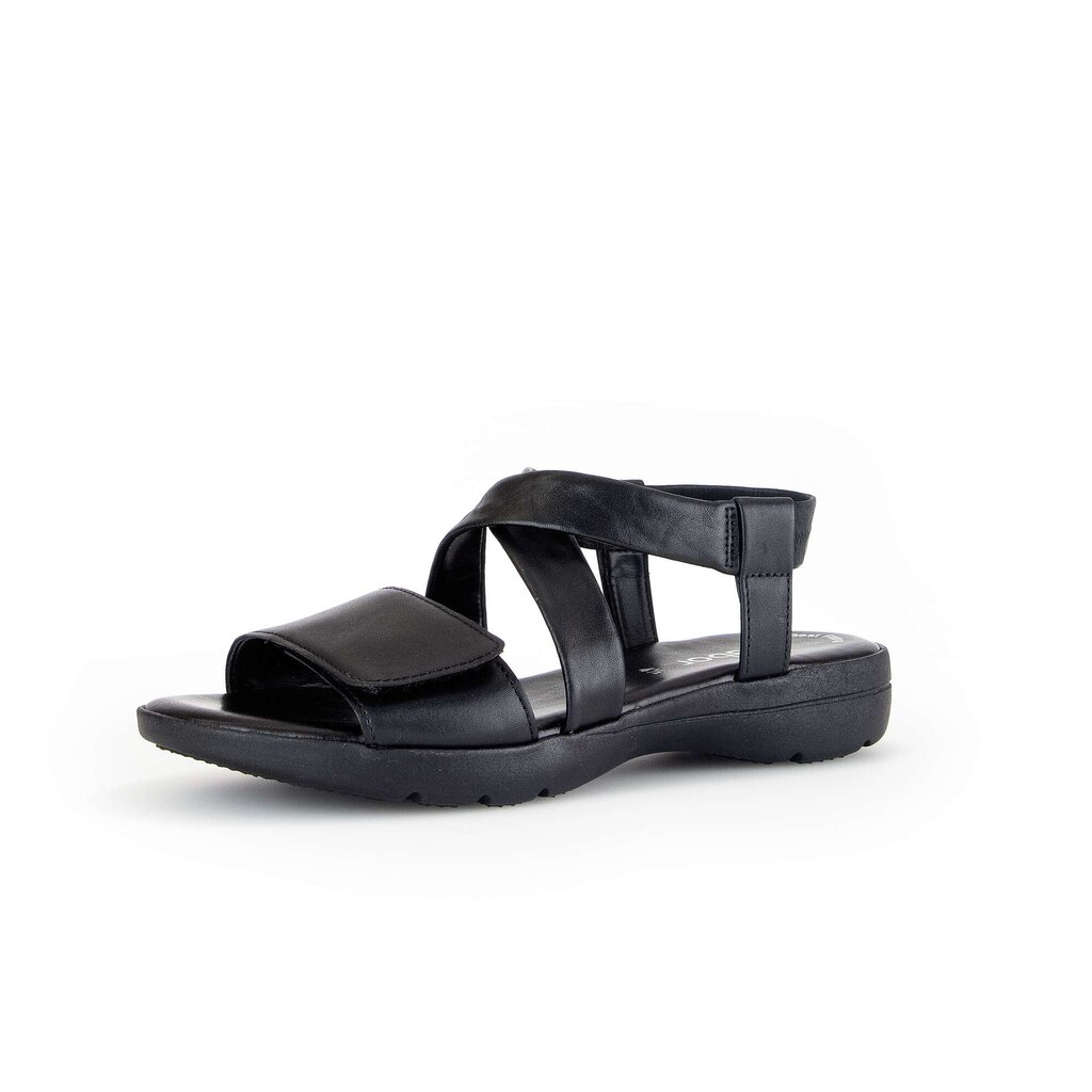 Pius Gabor Riemchensandale Schwarz