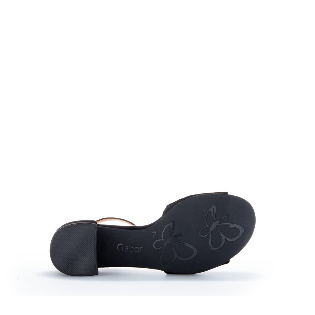 Pius Gabor Riemchensandale Schwarz