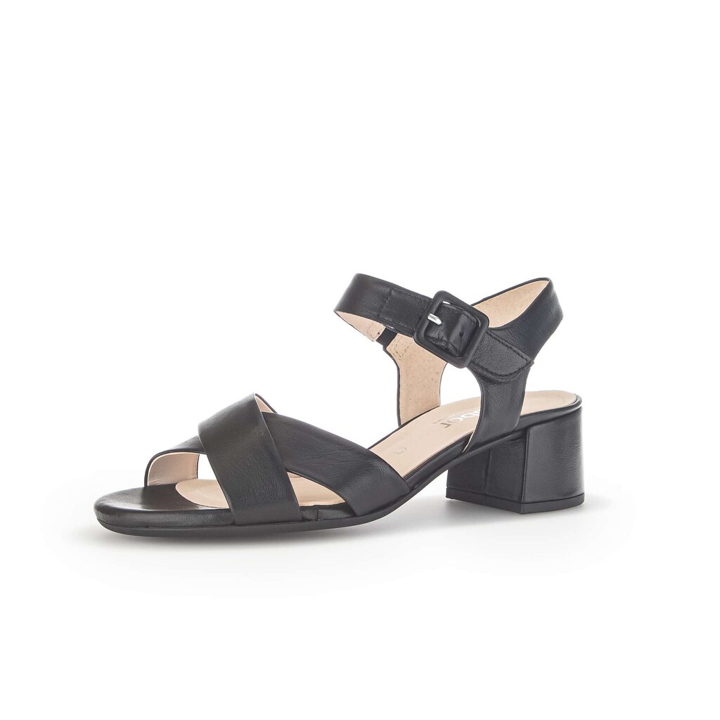 Pius Gabor Riemchensandale Schwarz