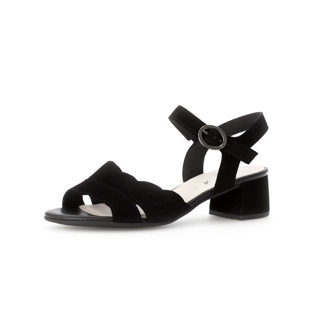 Pius Gabor Riemchensandale Schwarz