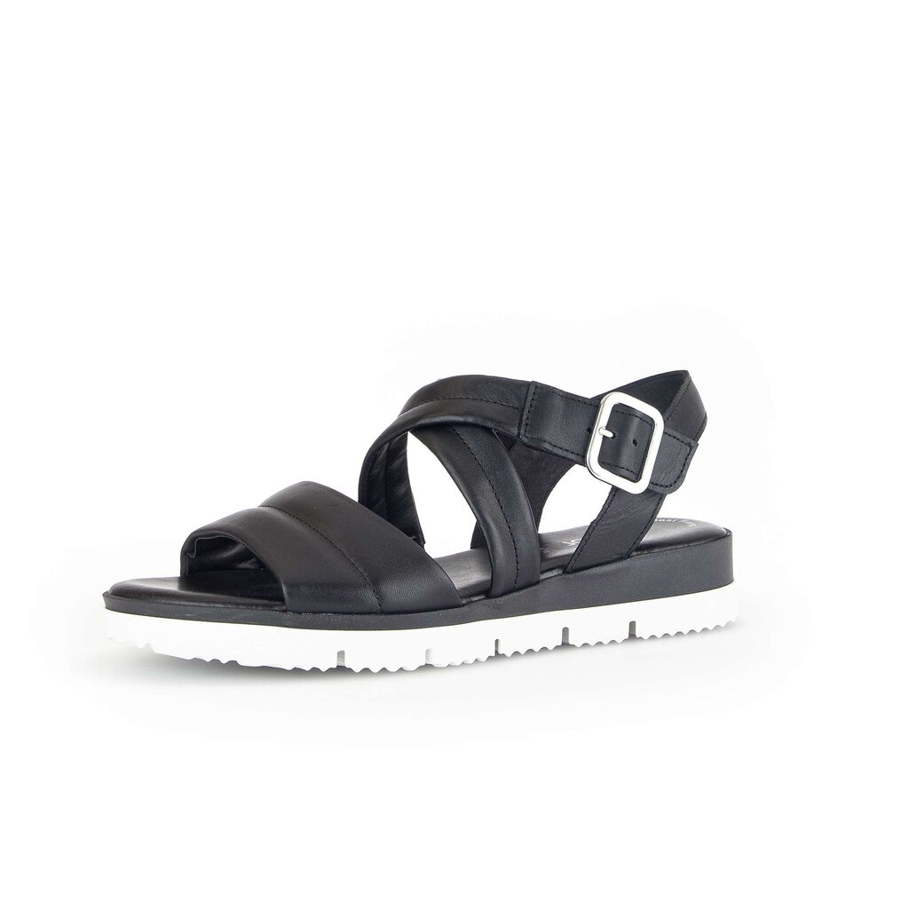 Pius Gabor Riemchensandale Schwarz