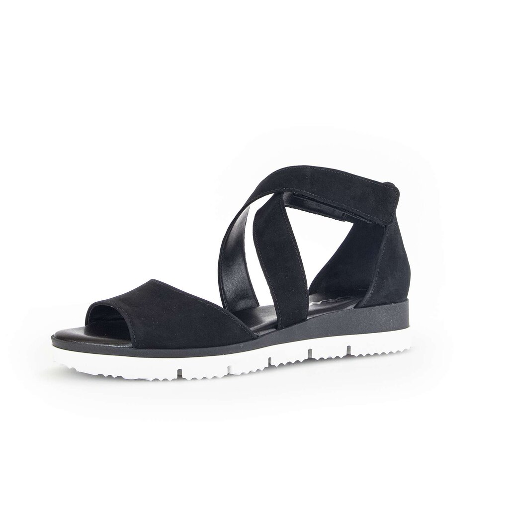 Pius Gabor Riemchensandale Schwarz