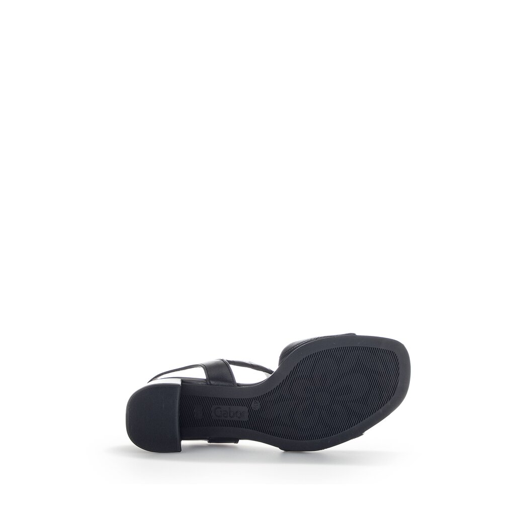Pius Gabor Riemchensandale Schwarz