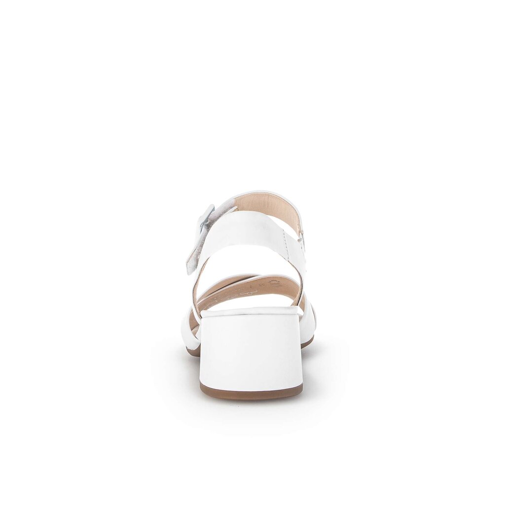 Pius Gabor Riemchensandale Weiß