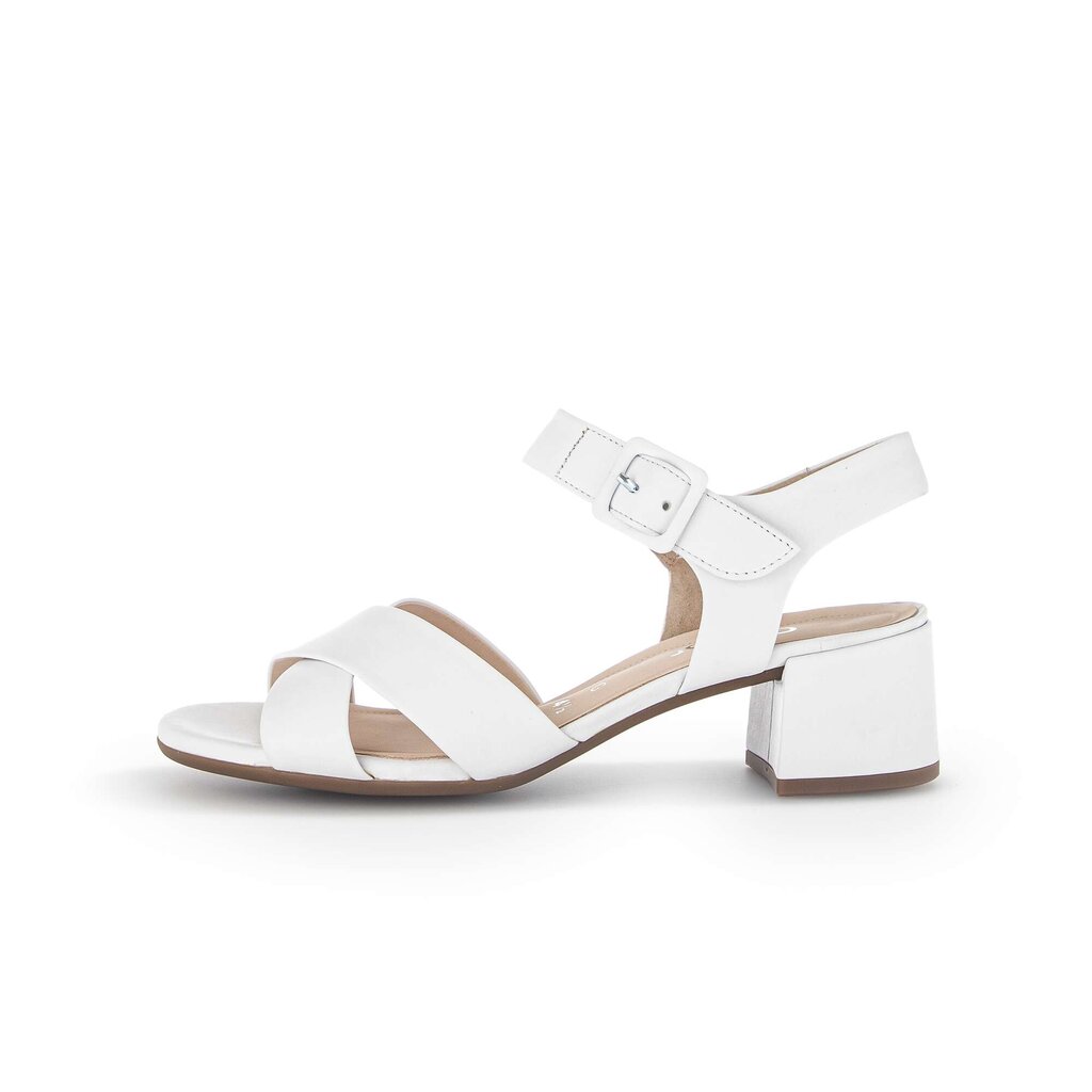 Pius Gabor Riemchensandale weiß