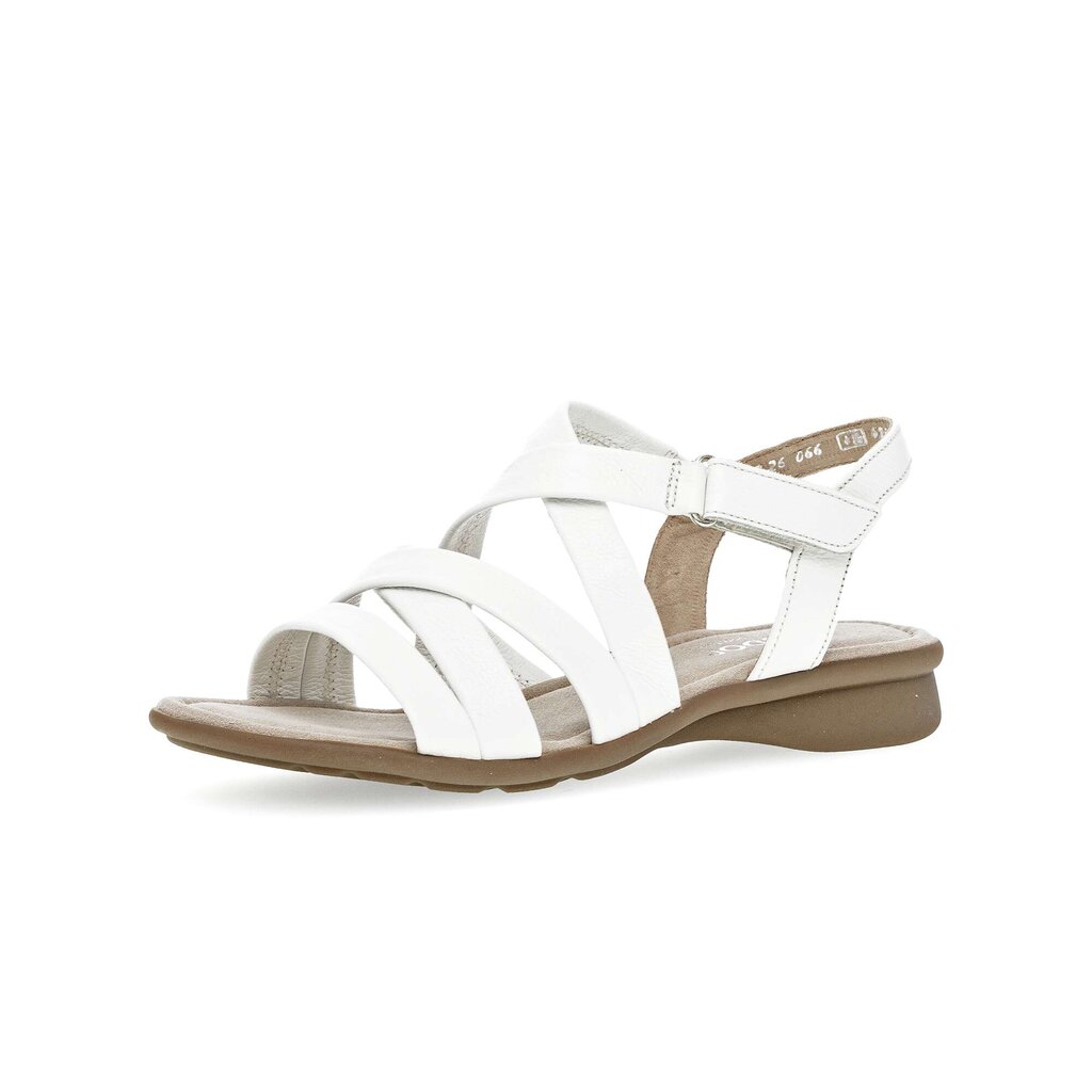 Pius Gabor Riemchensandale Weiß