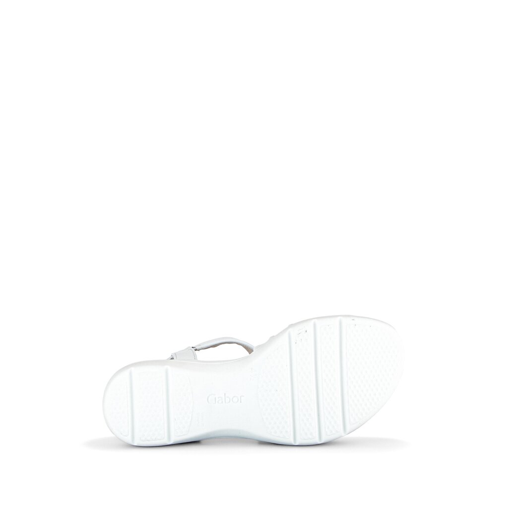 Pius Gabor Riemchensandale Weiß