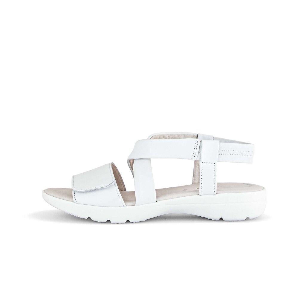 Pius Gabor Riemchensandale weiß