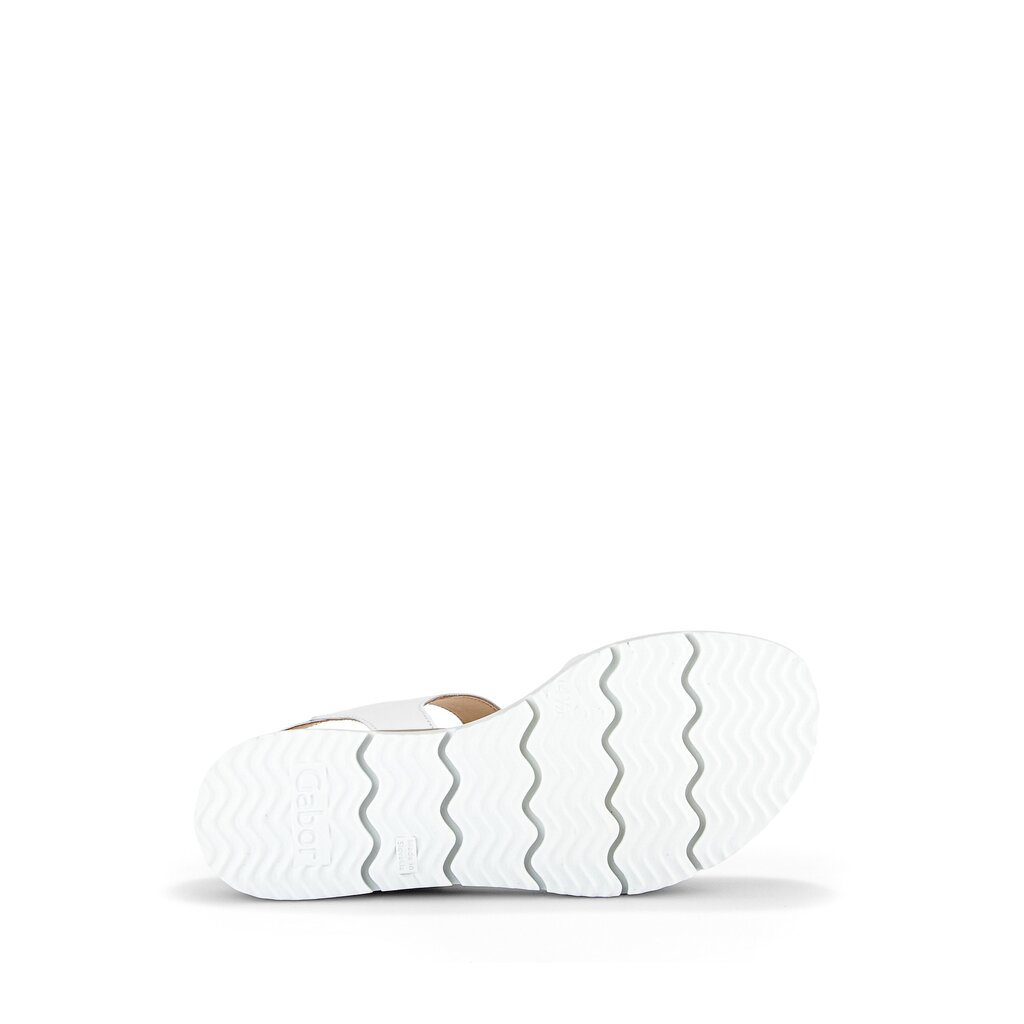 Pius Gabor Riemchensandale Weiß