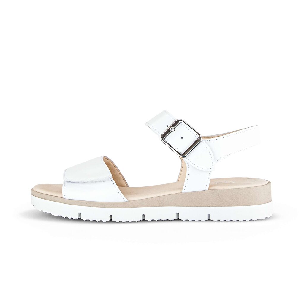 Pius Gabor Riemchensandale weiß