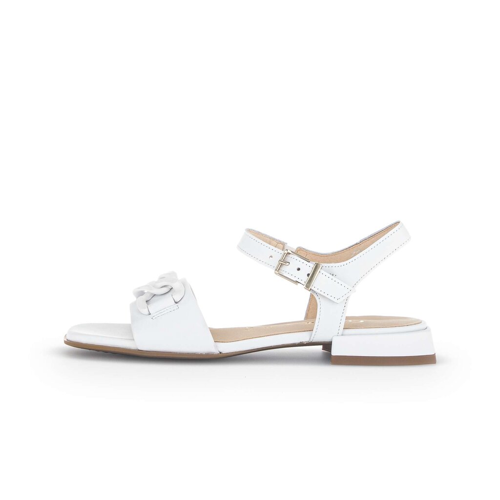 Pius Gabor Riemchensandale weiß