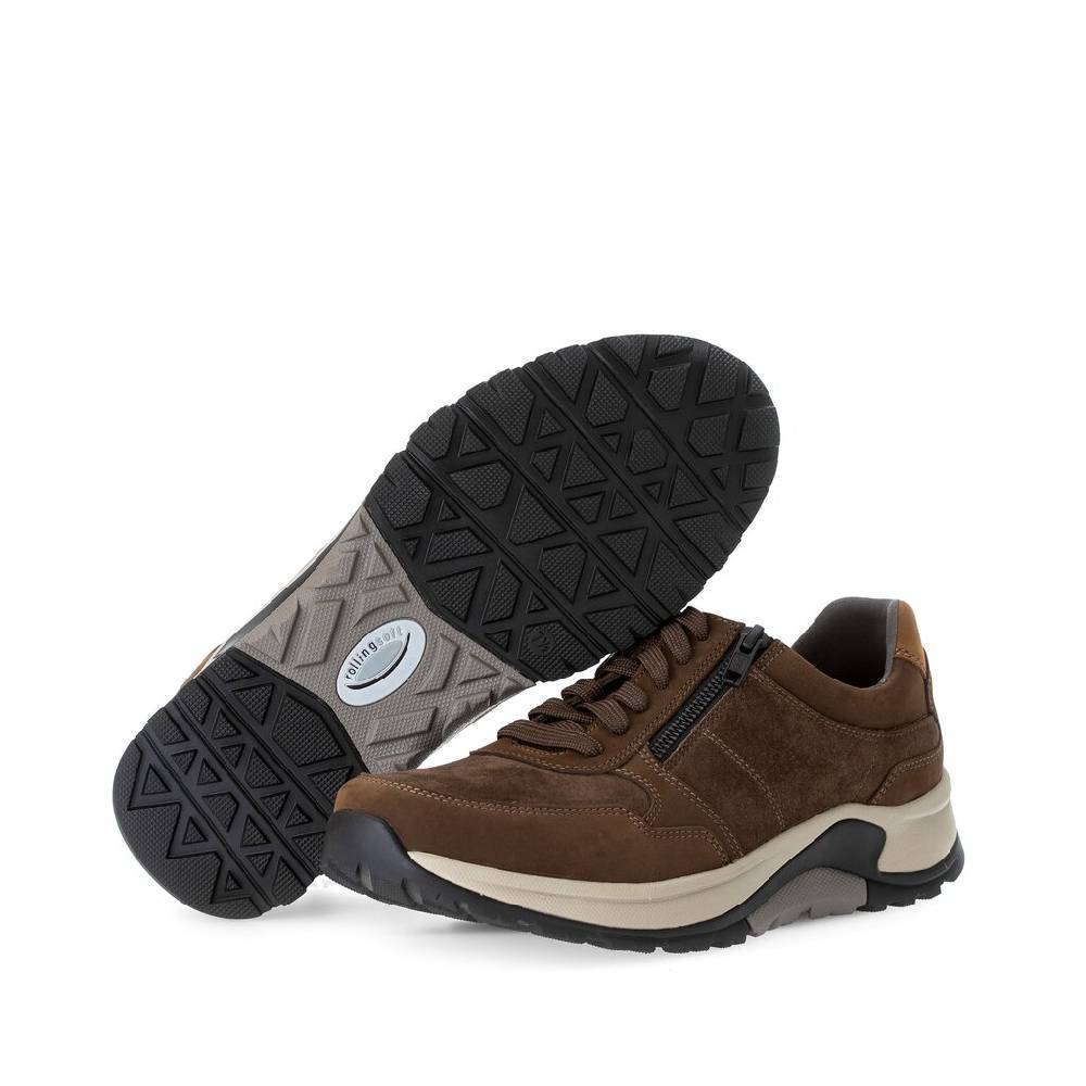 Pius Gabor Rollingsoft Sneaker Low Braun