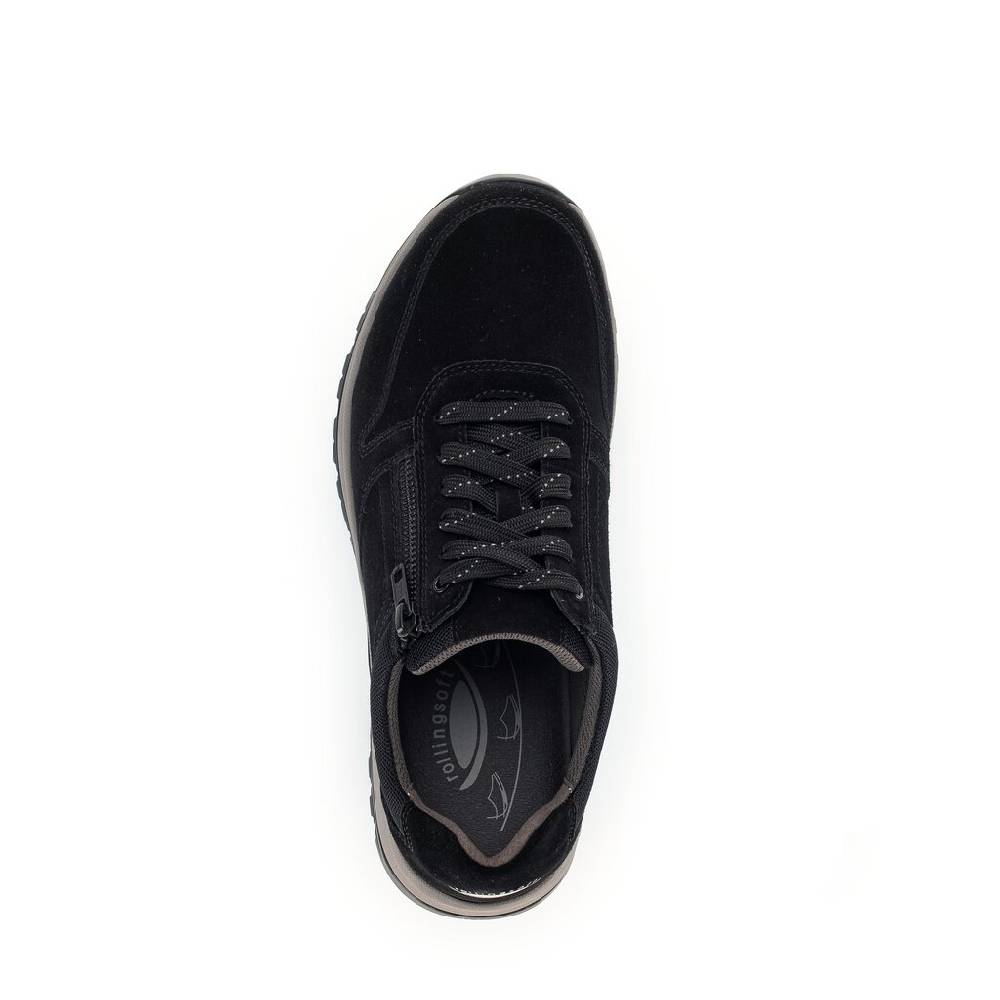 Pius Gabor Rollingsoft Sneaker Low Schwarz