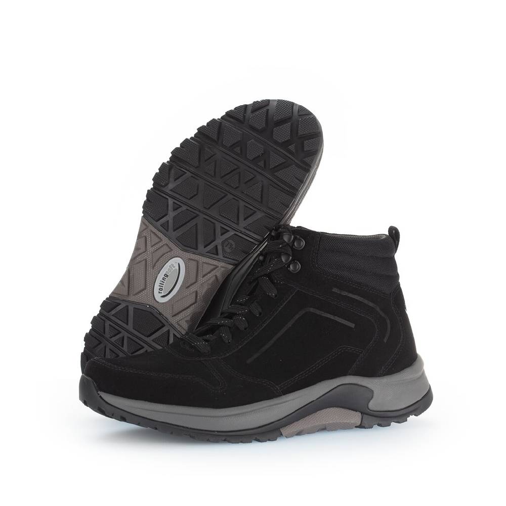 Pius Gabor Rollingsoft Sportlicher Stiefel Schwarz