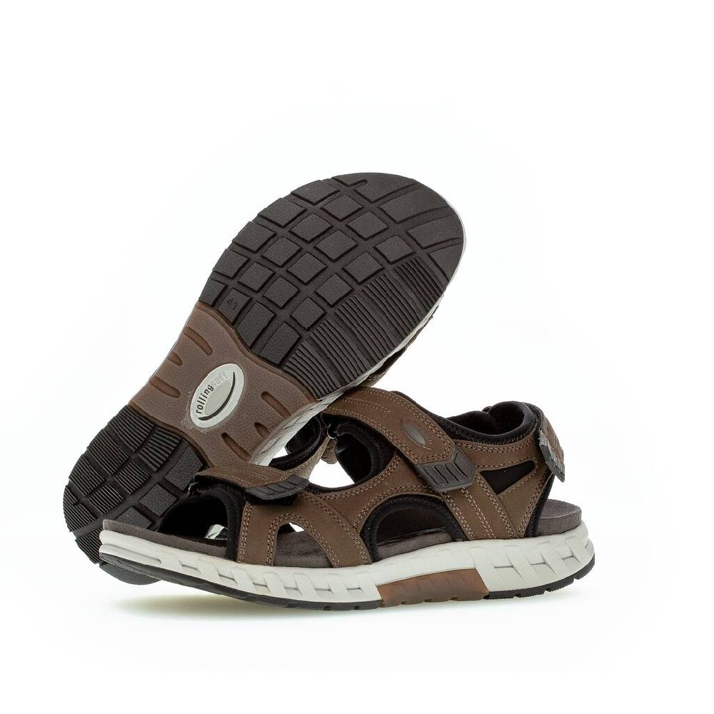 Pius Gabor Rollingsoft Trekkingsandale Braun
