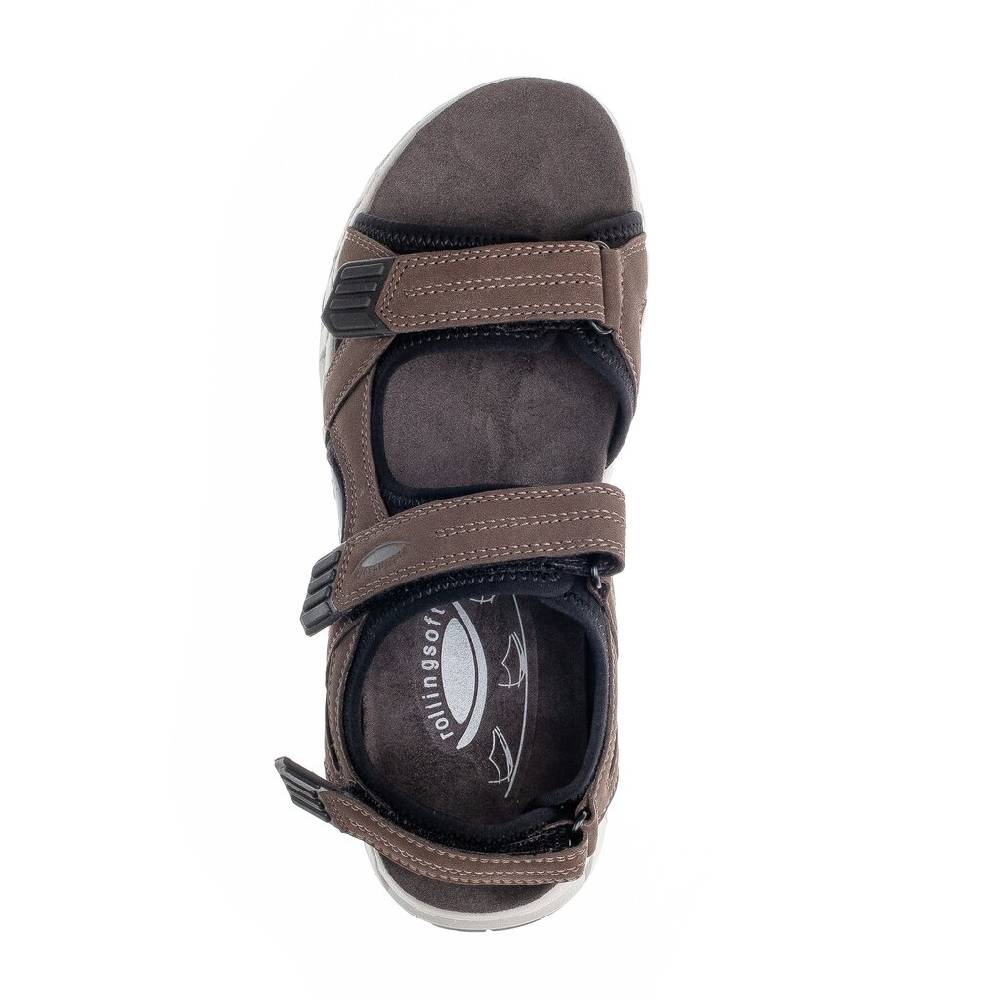 Pius Gabor Rollingsoft Trekkingsandale Braun