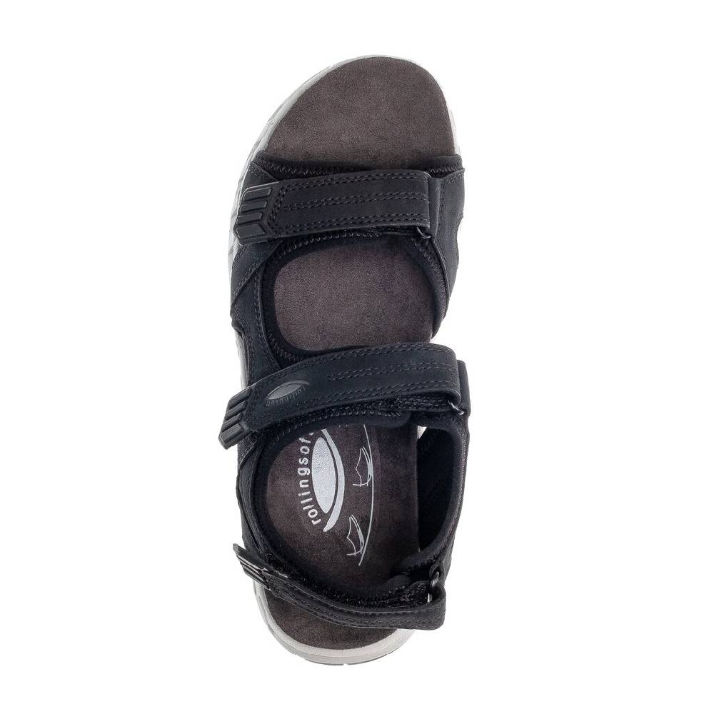 Pius Gabor Rollingsoft Trekkingsandale Schwarz