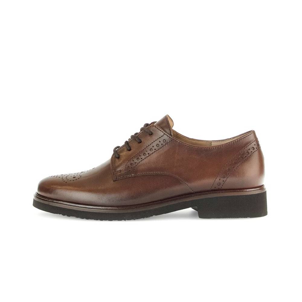 Pius Gabor Schnürschuh braun