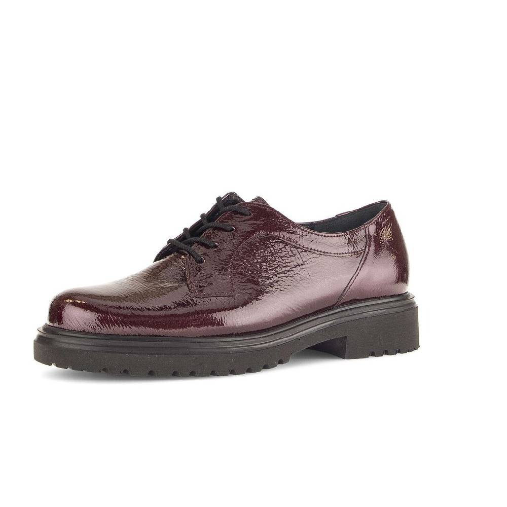 Pius Gabor Schnürschuh Rot