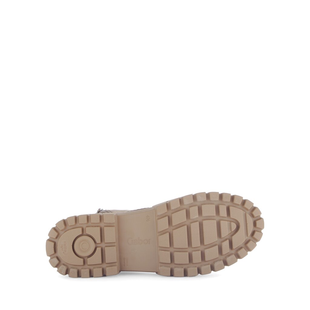 Pius Gabor Schnürstiefelette Beige