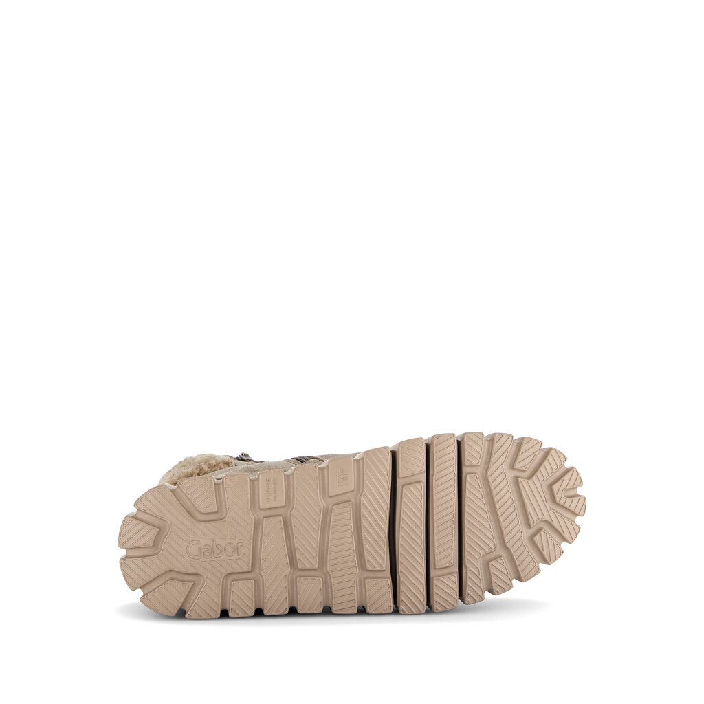 Pius Gabor Schnürstiefelette Beige