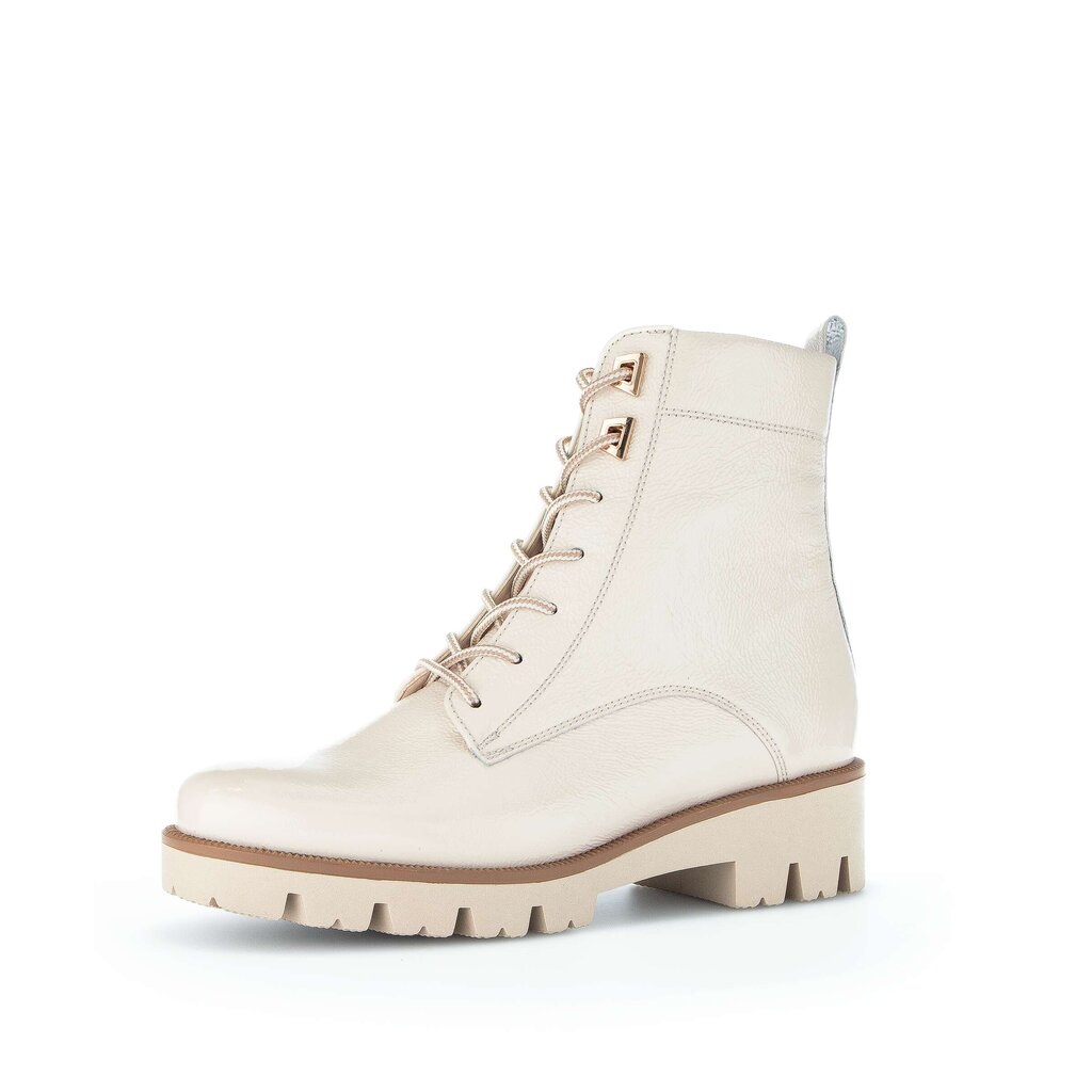 Pius Gabor Schnürstiefelette Beige