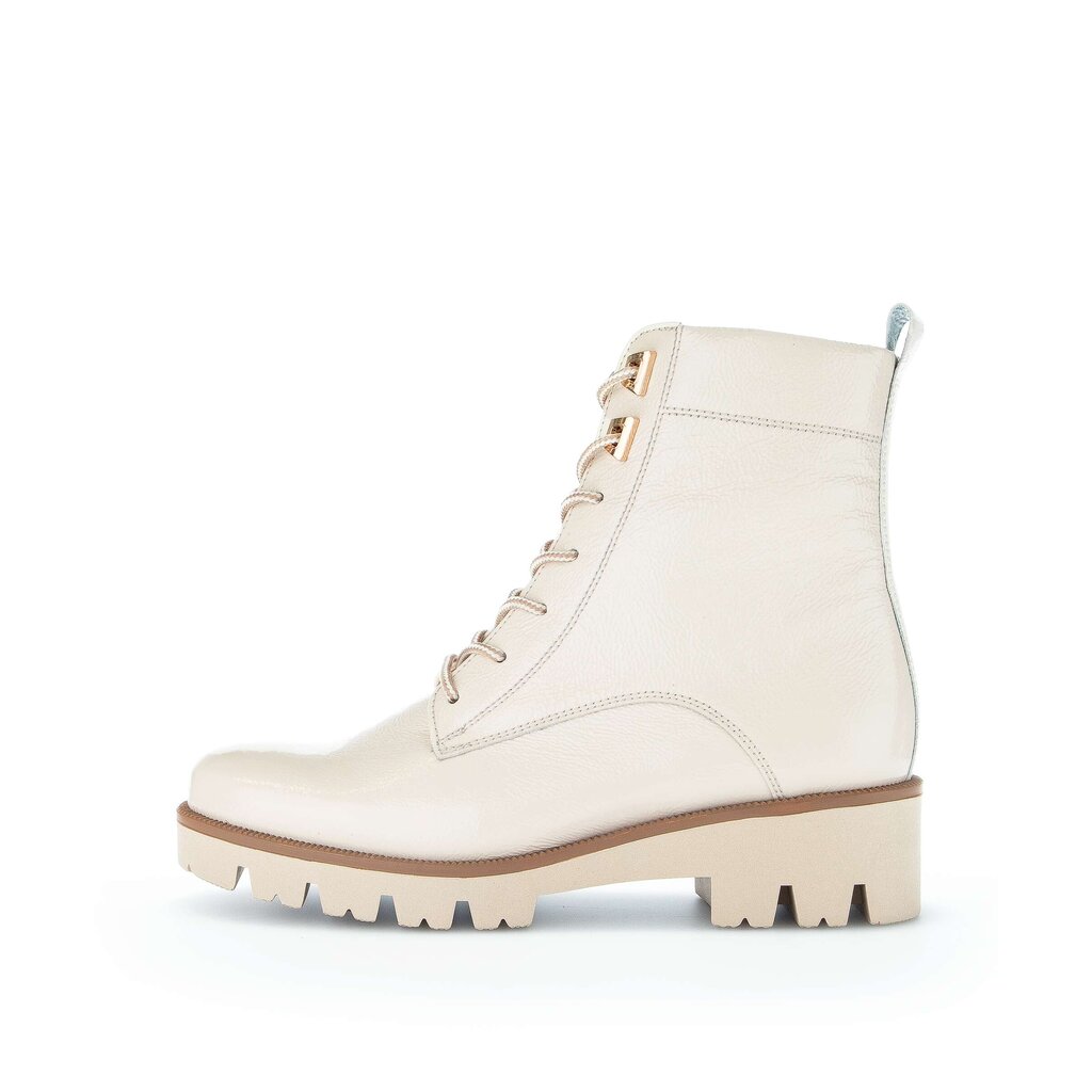 Pius Gabor Schnürstiefelette beige