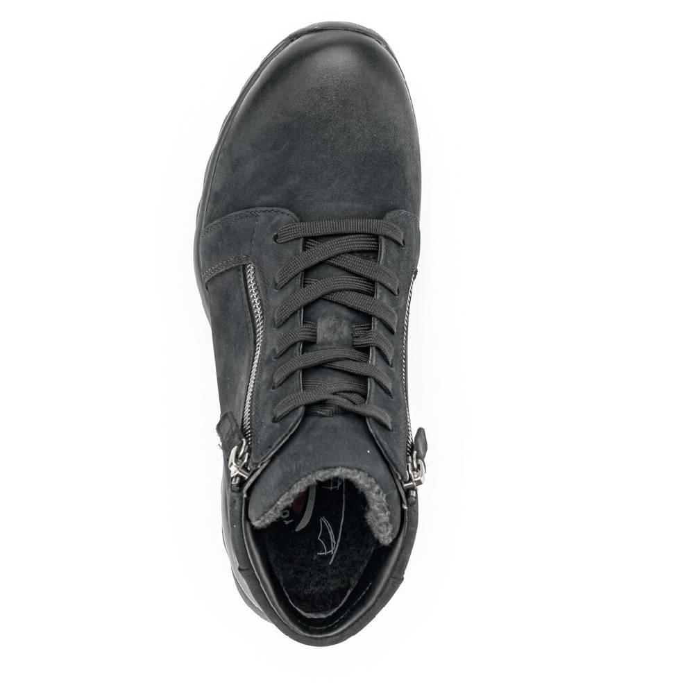 Pius Gabor Schnürstiefelette Blau