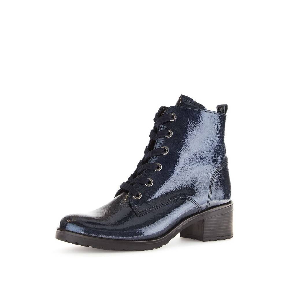 Pius Gabor Schnürstiefelette Blau